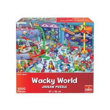 Goliath Wacky World Puzzle Vesmír 1000 dielikov