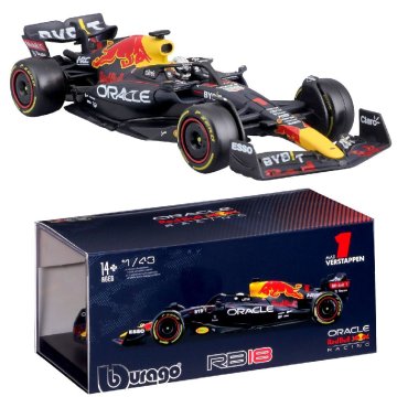 Bburago Red Bull Max Verstappen RB18 Formula 1 sezóna 2022