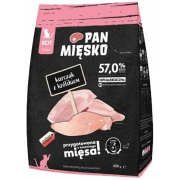 Krmivo pre mačky PAN MIĘSKO Chicken Kurča 400 g