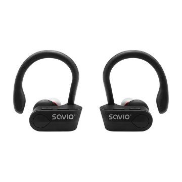 In - Ear Bluetooth slúchadlá Savio TWS-03 Čierna Grafitová