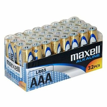 Alkalické Batérie Maxell MX-LR03 AAA 32 LR03 AAA 1.5V (32 pcs) 1,5 V