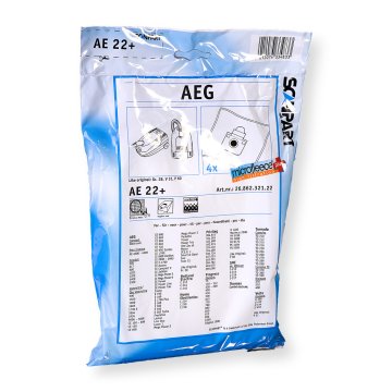 Scanpart Ae22 a mikrofleese prachové vrecko AEG Gr 28 Micro