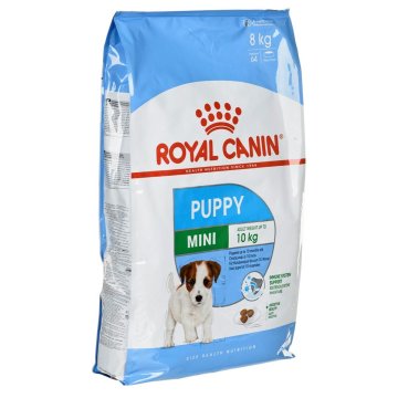 Krmivo Royal Canin Mini Puppy Šteňa/junior Kurča Ryža Vtáky 8 kg