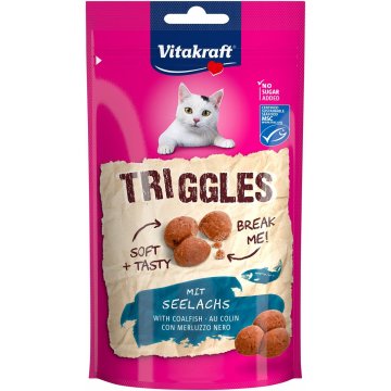 Snack for Cats Vitakraft Triggles Coalfish Ryby 40 g