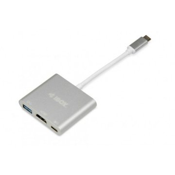 USB rozbočovač Ibox IUH3CFT1 Biela Striebristý