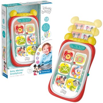 Clementoni Baby Disney Mickey Smartphone + svetlo a zvuk