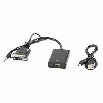 Adaptér HDMI na VGA Lanberg AD-0021-BK