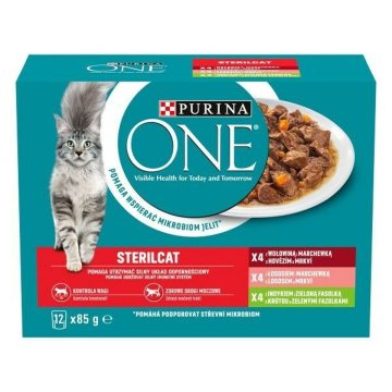 Krmivo pre mačky Purina One 12 x 85 g