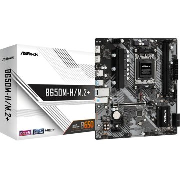 Základná Doska ASRock B650M-H/M.2+ AMD B650 AMD AM5