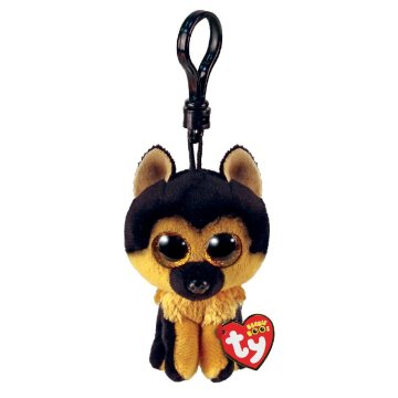 TY Beanie Boos Clip Plyšový nemecký ovčiak Spirit 7 cm