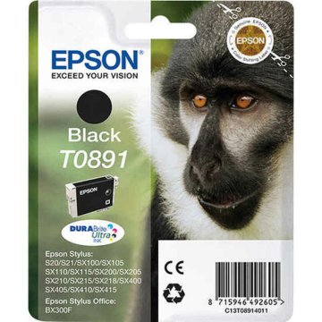 Originálne atramentové náplne Epson C13T08914011 Čierna