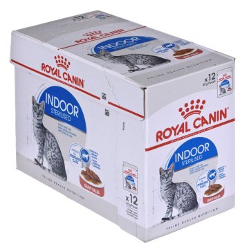 Krmivo pre mačky Royal Canin Indoor Sterilized Mäso 12 x 85 g