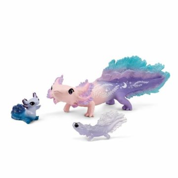 Pohyblivé figúrky Schleich Salamandre Axolotls 3 Kusy