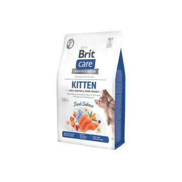 Krmivo pre mačky Brit Grain-Free Kitten Immunity Lososová 7 kg