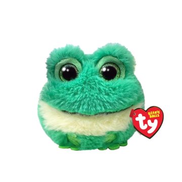 TY Beanie Balls Cuddly Toy Frog Gilly 10 cm