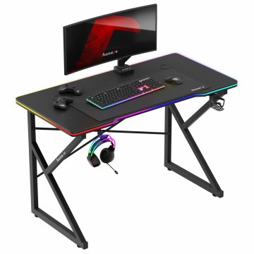 Písací stôl Huzaro HZ-Hero 1.7 RGB Black