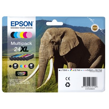 Originálne atramentové náplne Epson C13T15764010 24 XL