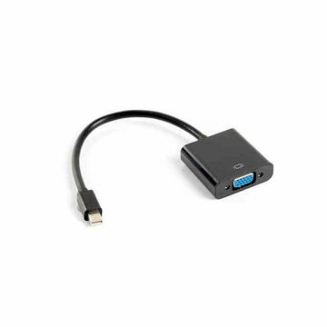 Adaptér Mini DisplayPort na VGA Lanberg AD-0006-BK Čierna 20 cm