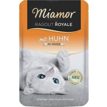 Krmivo pre mačky Miamor Ragout Royale Chicken in sauce Kurča 100 g