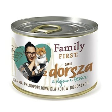 Krmivo pre mačky Family First Adult Cod dish Treska 200 g