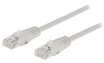 Valueline VLCT85000W100 Cat5e UTP sieťový kábel Rj45 (8/8) samec – Rj45 (8/8) samec 10,0 M biely