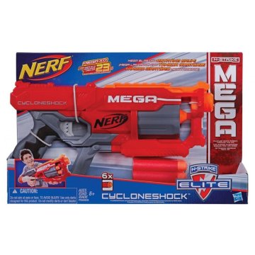 Nerf CycloneShock Blaster + 6 šípok