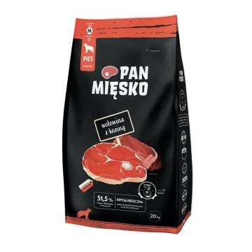 Krmivo PAN MIĘSKO M Teľacie mäso 20 kg