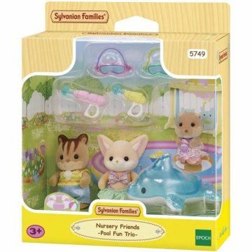 Príslušenstvo pre domček pre bábiky Sylvanian Families 5749 Nursery Friends Pool Fun trio