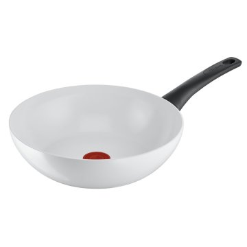 Tefal Ceramic Control Wok 28 cm Biela