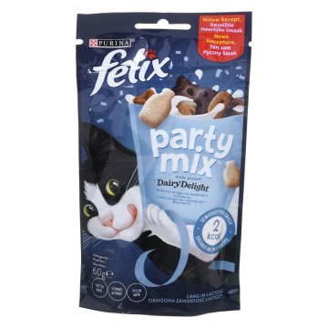 Krmivo pre mačky Purina Party Mix Dairy Delight Mäso 60 g