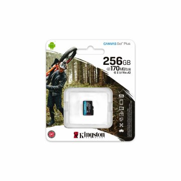 Micro SD karta Kingston Canvas Go! Plus 256GB 256 GB