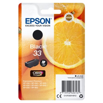 Originálne atramentové náplne Epson T3331 Čierna