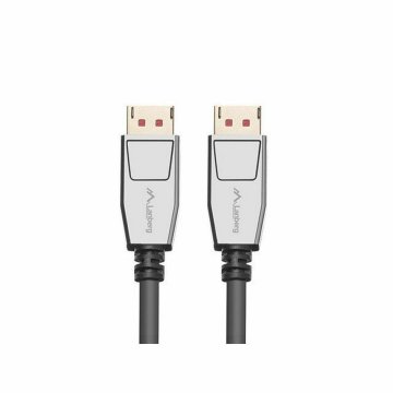 Kábel DisplayPort Lanberg CA-DPDP-20CU-0018-BK Striebristý 1,8 m