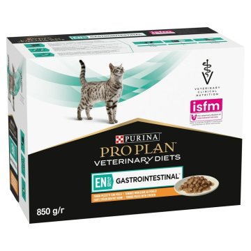 Krmivo pre mačky Purina Pro Plan Veterinary Diets Kurča 10 x 85 g