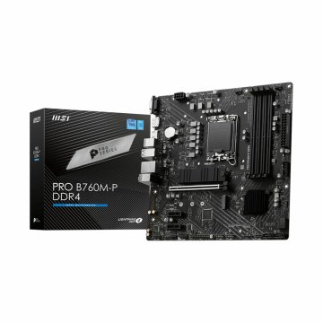 Základná Doska MSI PRO B760M-P DDR4 Intel Intel B760 LGA 1700