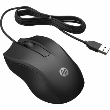 Myš HP Ratón con cable HP 100 Čierna