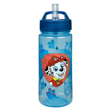 Fľaša na pitie Paw Patrol 500 ml Modrá/priehľadná