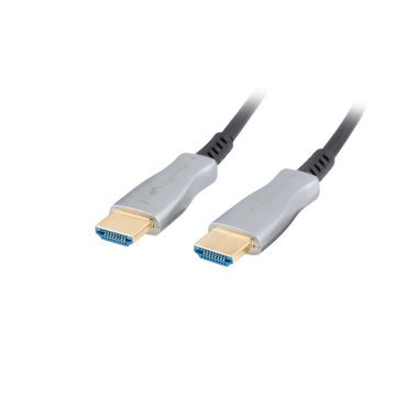 HDMI Kábel Lanberg CA-HDMI-20FB-0100-BK Čierna 10 m