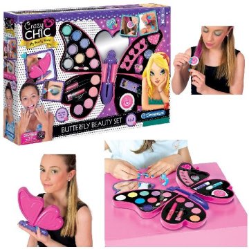 Puzdro na make-up Clementoni Crazy Chic Butterfly Beauty Set