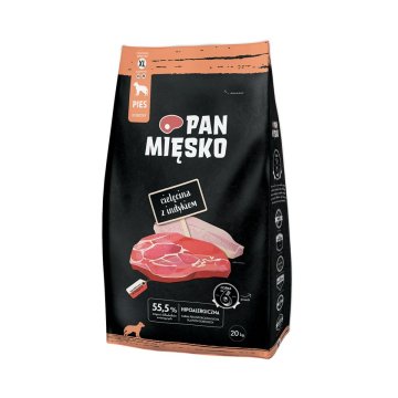 Krmivo PAN MIĘSKO XL Teľacie mäso 20 kg