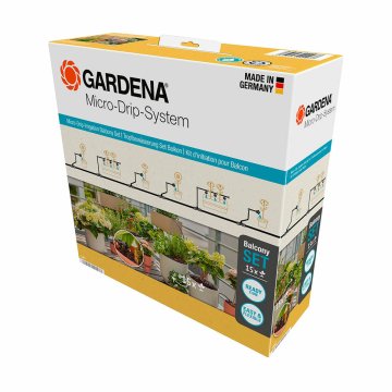 Automatický zavlažovací systém kvapkaním pre kvetináče Gardena Micro-drip 13401-20