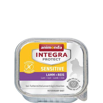 Krmivo pre mačky Animonda Integra Protect Sensitive Baránok 100 g 100 L