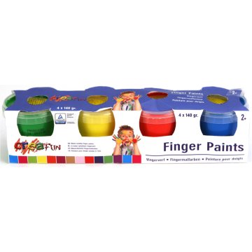 Creafun Finger Paint 4 x 140 gramov