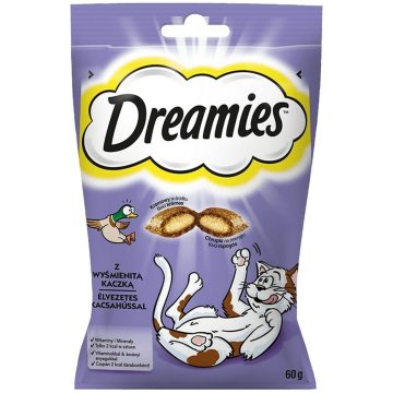 Snack for Cats Dreamies Cukríky (sladkosti) Kačica 60 L 60 g