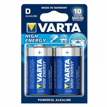 Batéria Varta LR20 1,5 V 16500 mAh High Energy (2 pcs)