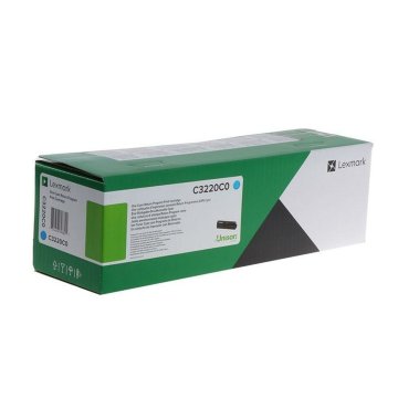 Toner Lexmark C3220C0 Azúrová