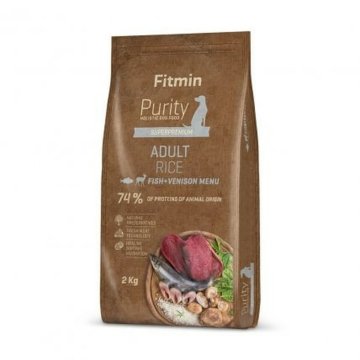 Krmivo Fitmin Purity Rice Adult Dospelý Ryby Teľacie mäso Baránok 2 Kg