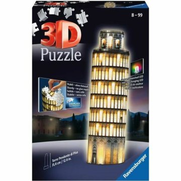 3D Puzzle Ravensburger Tour De Pise Night Edition 216 Kusy