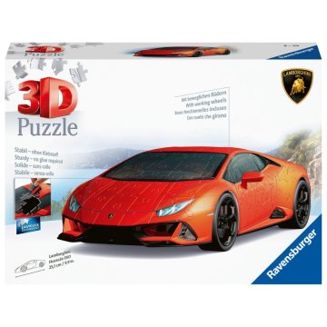 Ravensburger 3D puzzle Lamborgini Huracán EVO 108 dielikov