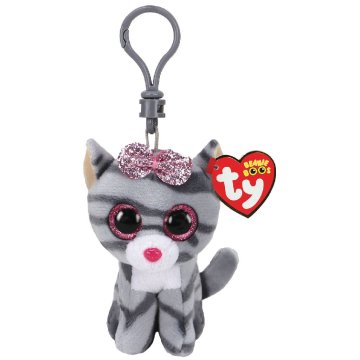 TY Beanie Boos Clip plyšová hračka Cat Kiki 7 cm